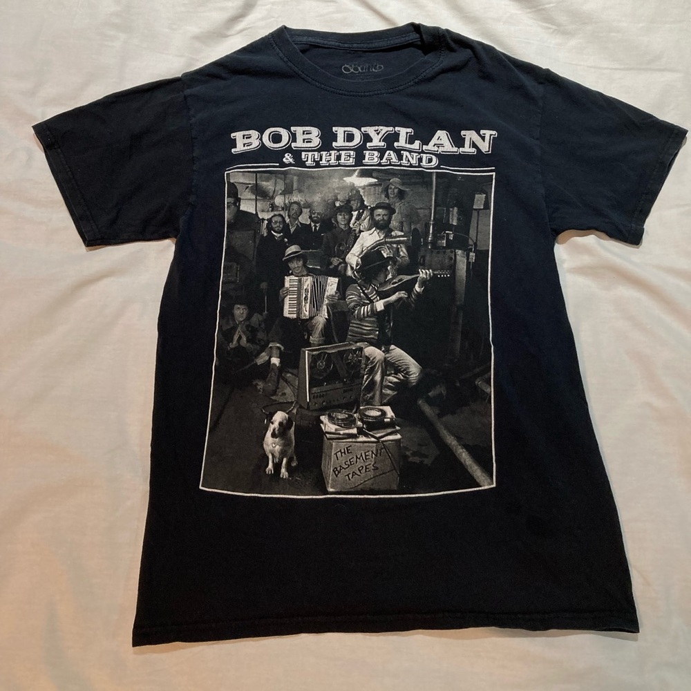 Bob Dylan and the Band T-shirt! Size small